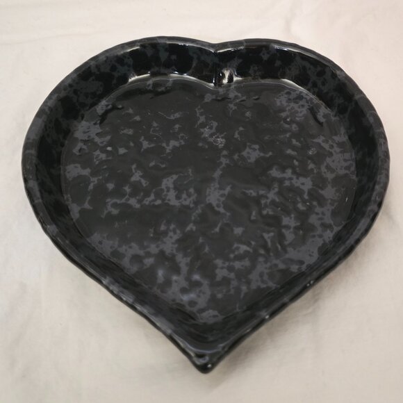 Vtg Bennington Pottery Vermont Set of 3 Heart Shaped Dishes 1948,1949,1950 - Picture 9 of 9